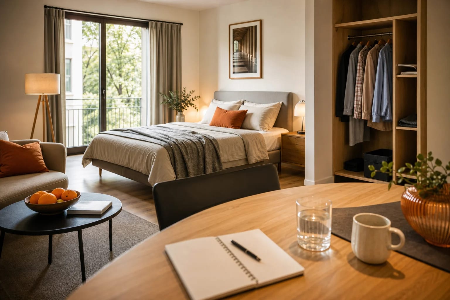 Hotel, Ferienwohnung oder möbliertes Wohnen auf Zeit? – passend zum Ratgeber von myroom24