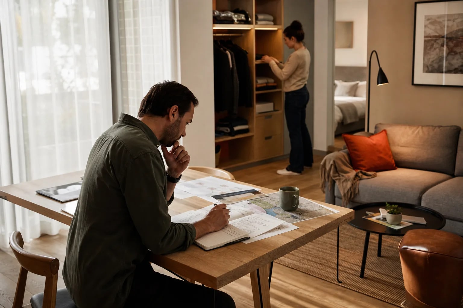 A simple decision tree for longer stays – suitable for the myroom24 guide