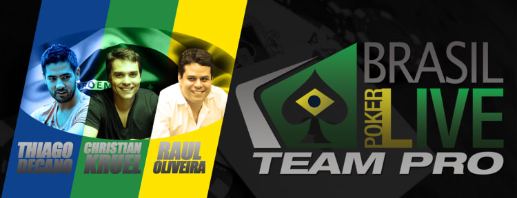 Brasil Poker Live já tem DREAM TEAM
