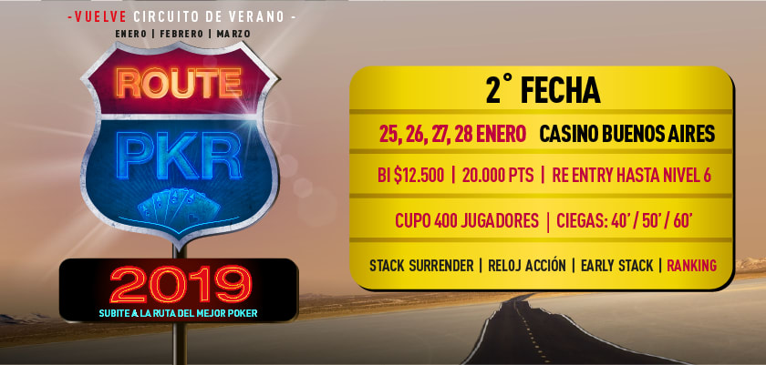 Route Poker #2: agenda y satélites en Madero