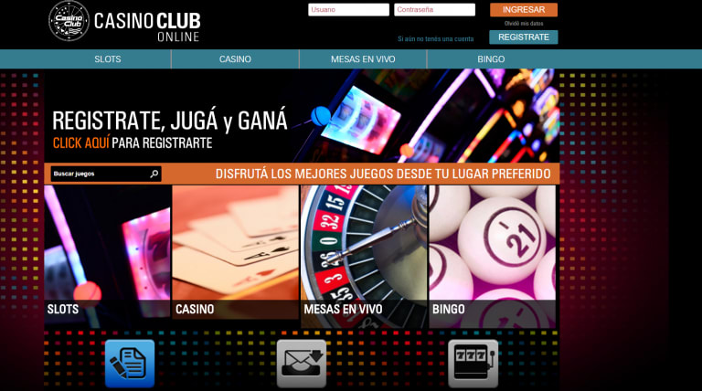 Casino Club lanzó un nuevo sitio para jugar online