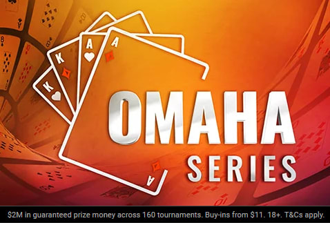 Com 160 eventos e $ 2M GTD, Omaha Series estreia neste domingo na tela do partypoker