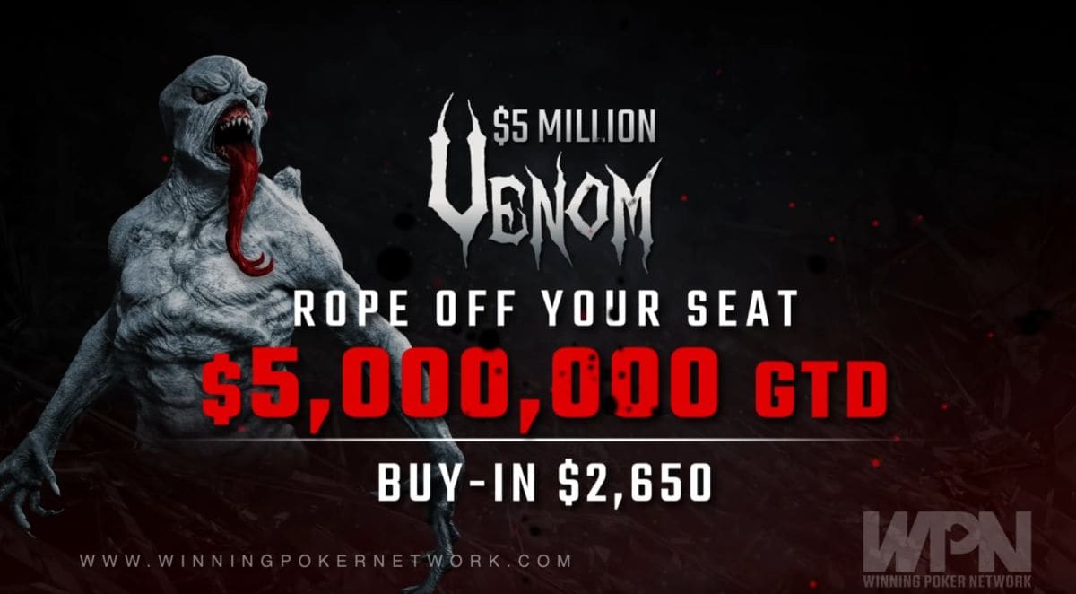 «The $5 Million Venom», el torneo online que será récord