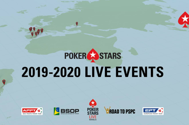 Circuito ao vivo PokerStars anuncia agenda de eventos em 2019