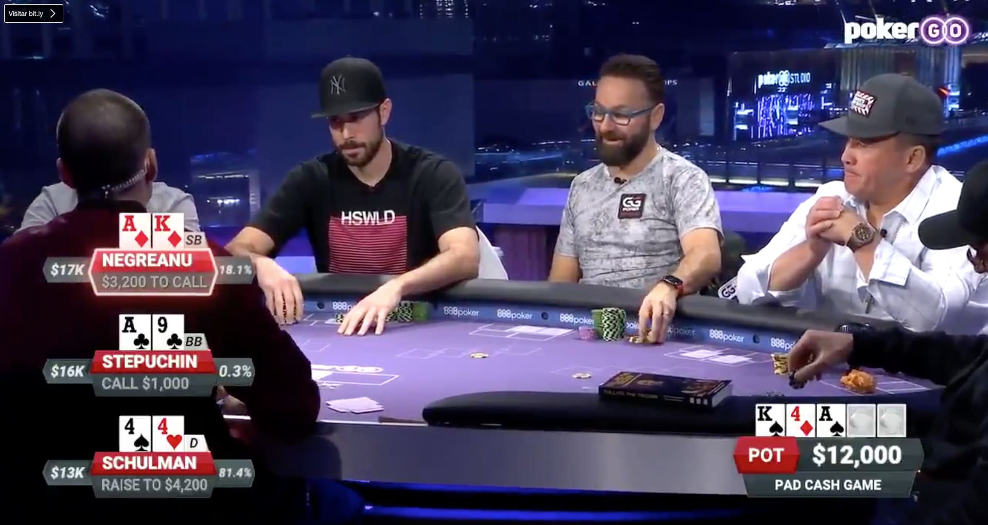 [VIDEO] Mira cómo Negreanu lo hizo de nuevo