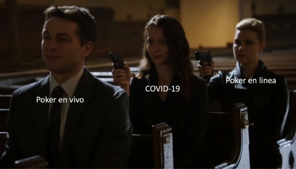 Poker y coronavirus: es mejor ponerle humor&#8230;