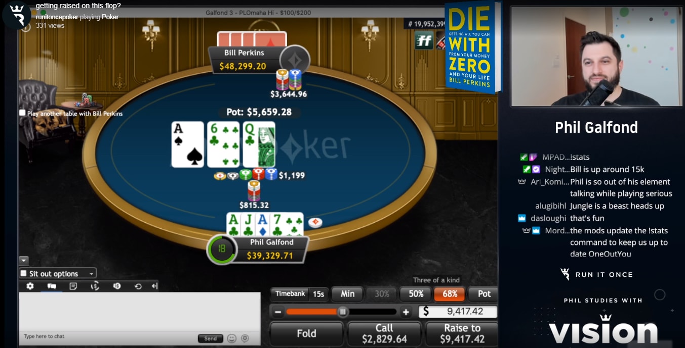 Galfond ganó un cooler por US$80K «como si nada»