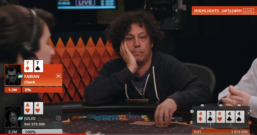 [VIDEO] Duelo de titanes: ¿foldearias este full house?