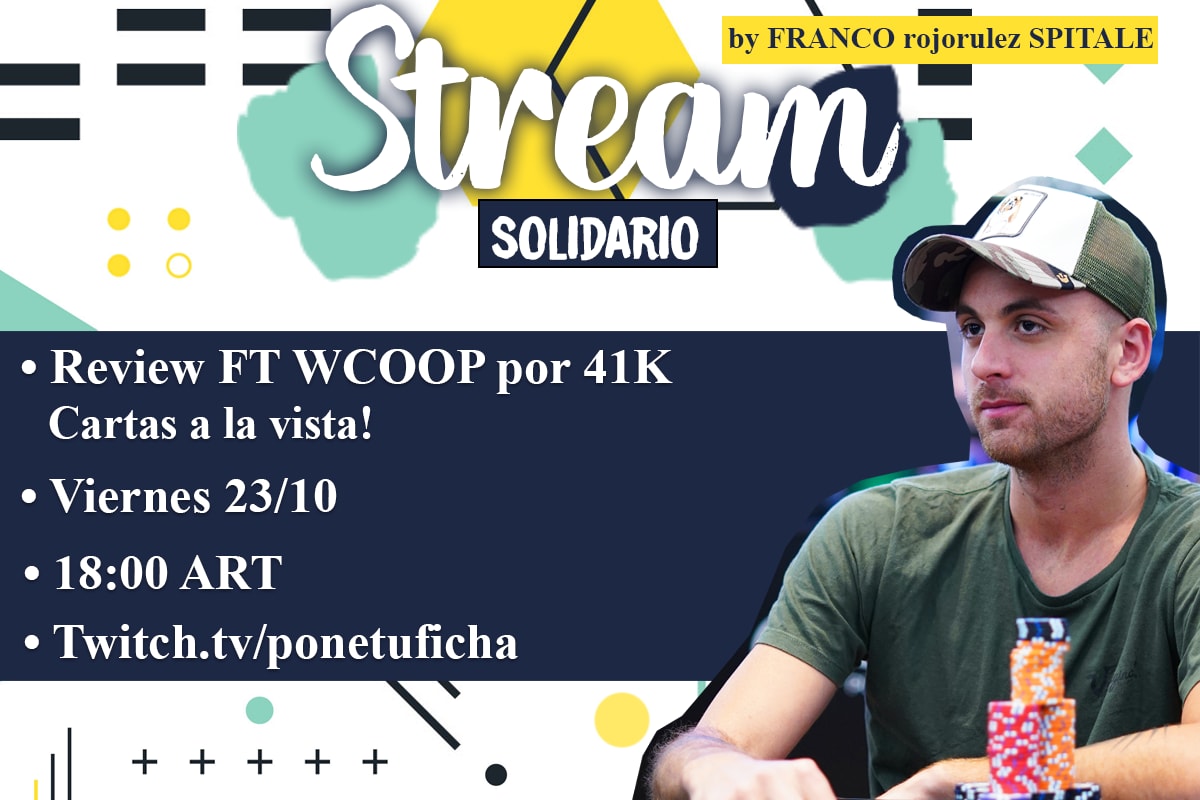 «Poné tu ficha», la primera organización solidaria de jugadores de poker