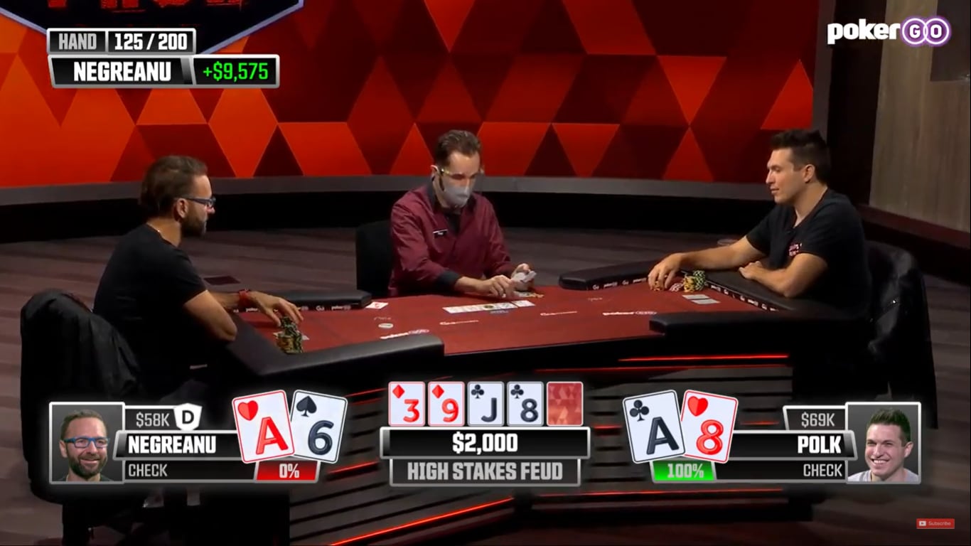 [VIDEO] Lo mejor del choque Negreanu contra Polk