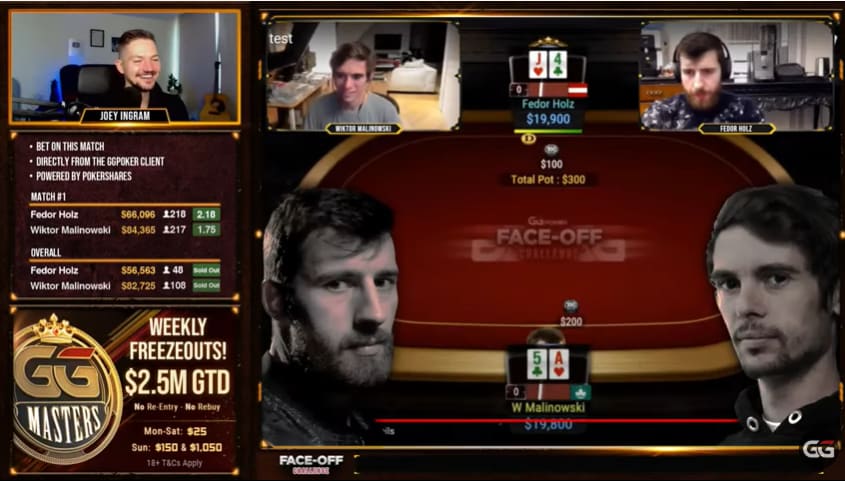 [VIDEO] Así largó el duelo Fedor Holz vs Limitless