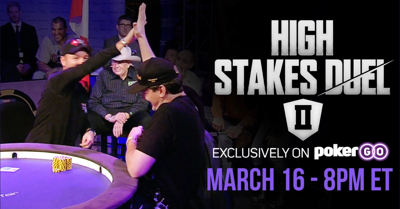 El 16 de marzo se enfrentan Negreanu y Hellmuth