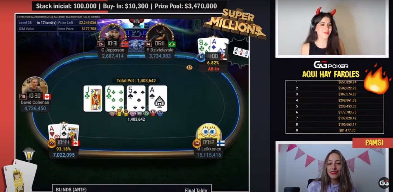 Ya puedes ver la acción del Super MILLION$ en español