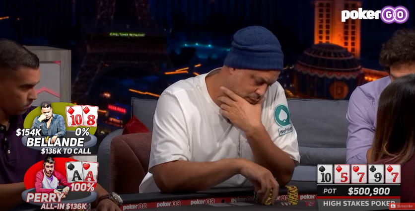 Peligro de tilt: ¿pagarías este all in con top pair?