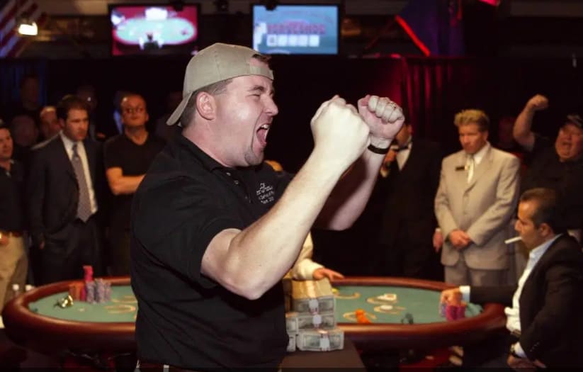 Moneymaker 2003: striptease, alcohol y sin dinero