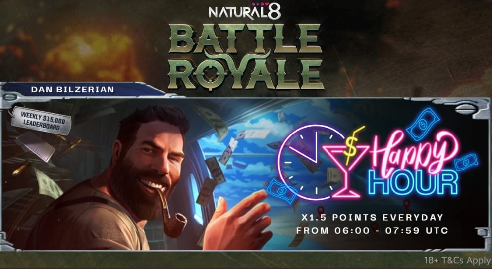 El Battle Royale de Bilzerian agrega un Happy Hour