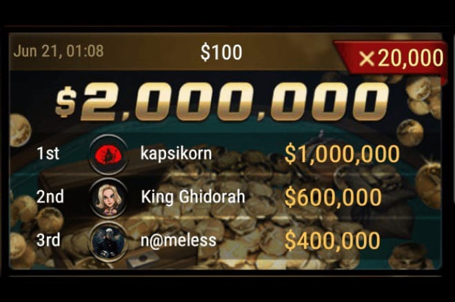 «kapsikorn» ganó el Spin &#038; Gold más grande de GGPoker