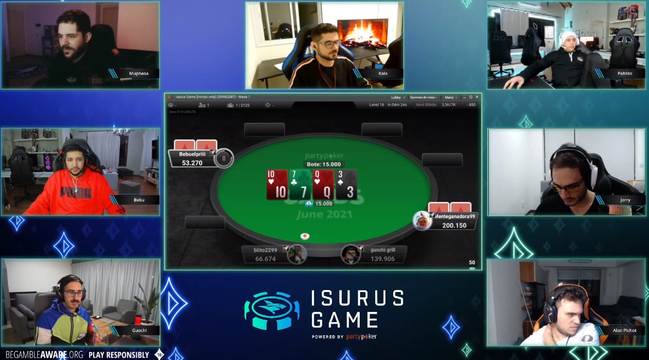 El poker y los esports se viven con Isurus Game