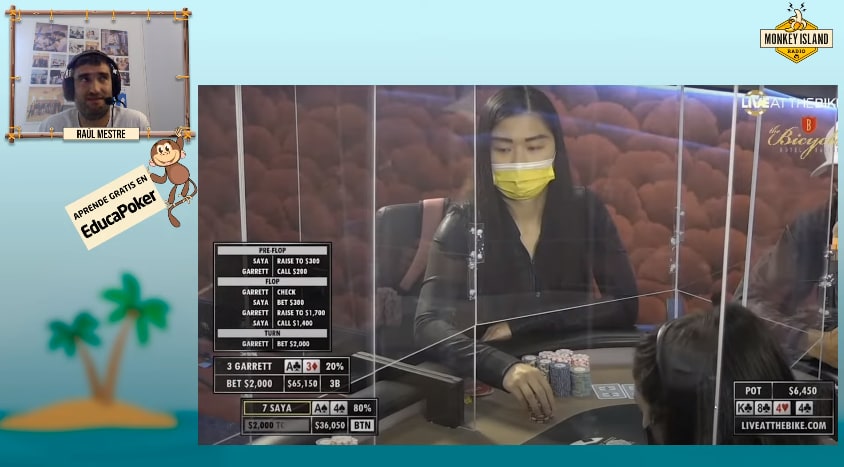 Una interesante mano polarizada bajo la lupa de un experto