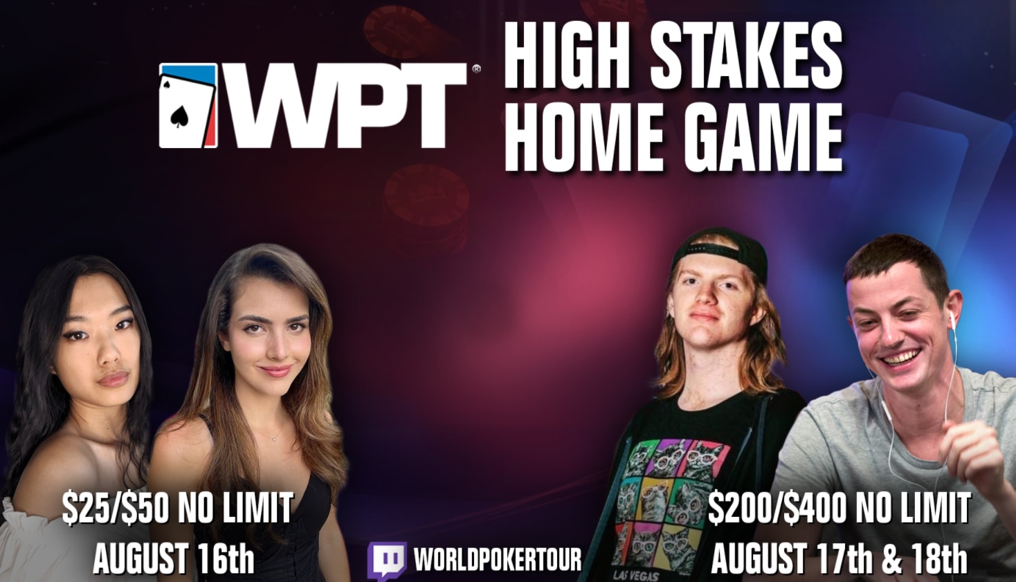 El WPT trae tres días de cash game high stakes en vivo