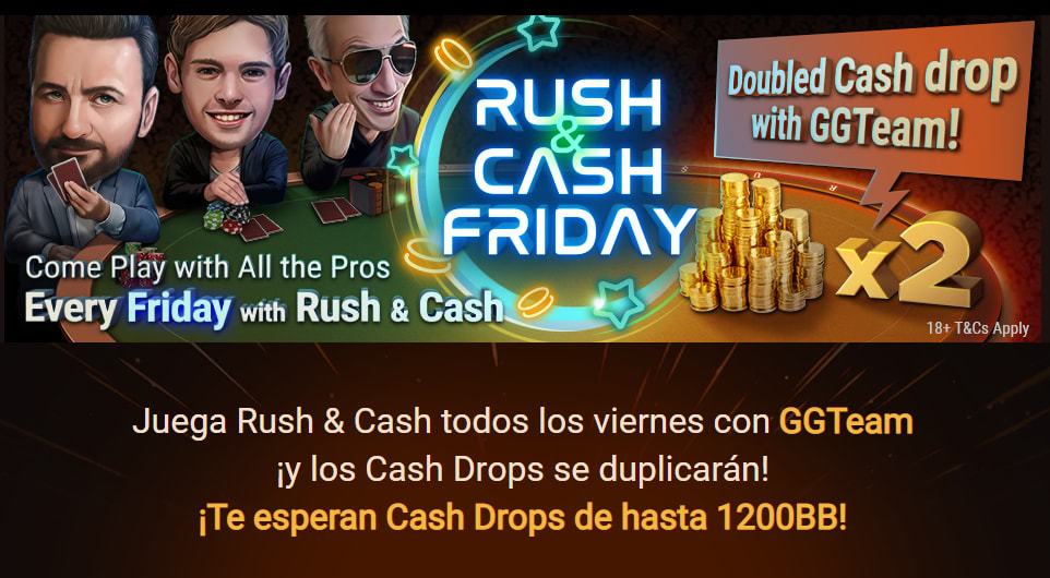 Con Rush &#038; Cash Friday hay premios doble