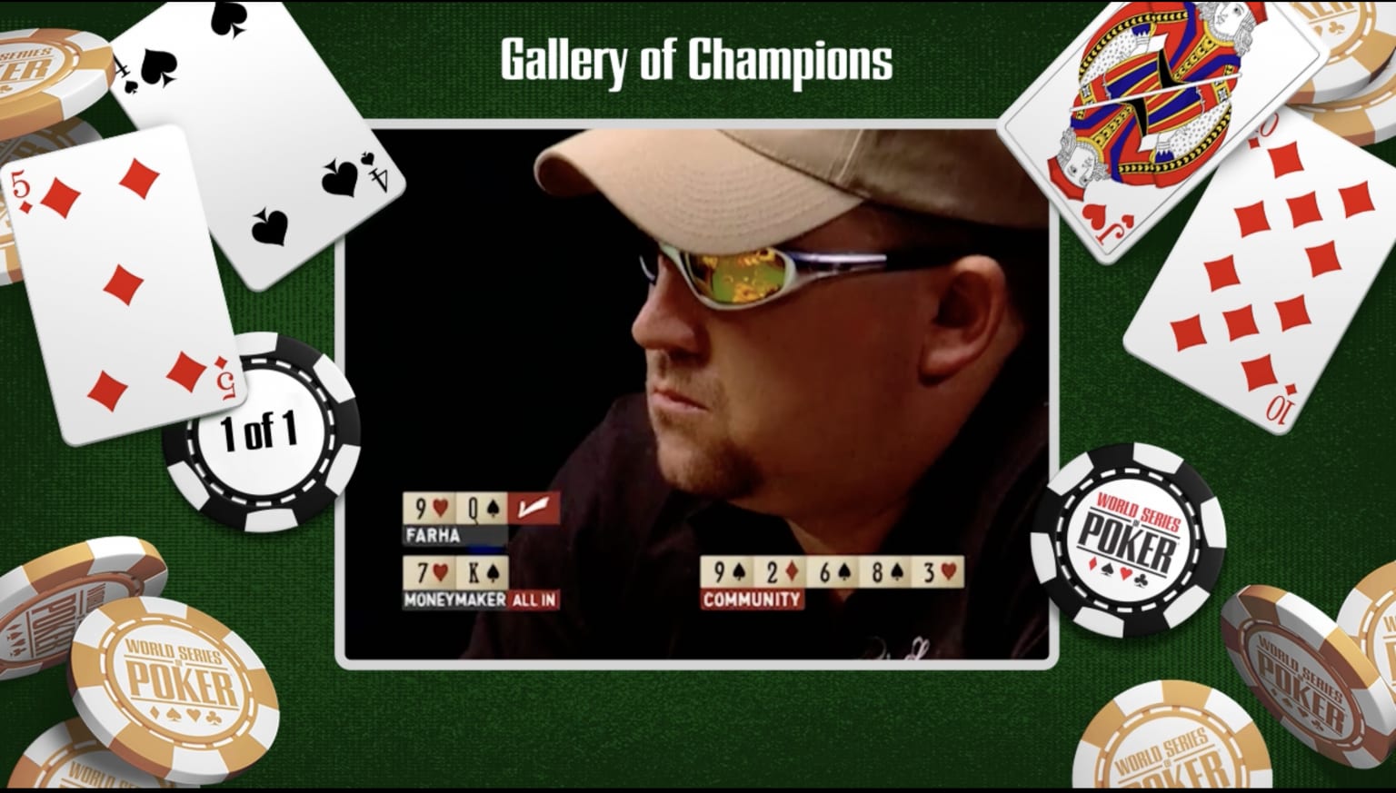 Llegaron los NFTs con momentos únicos de la WSOP