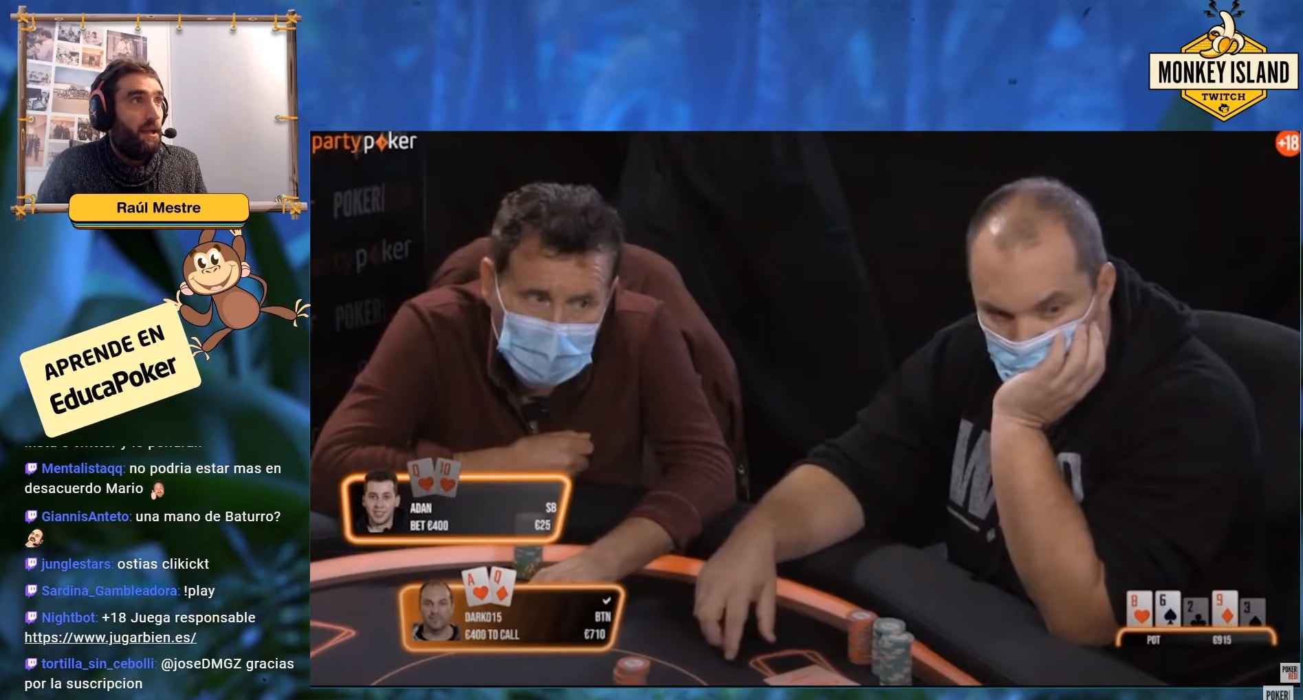 [VIDEO] Raúl Mestre te enseña a bluffear Q high