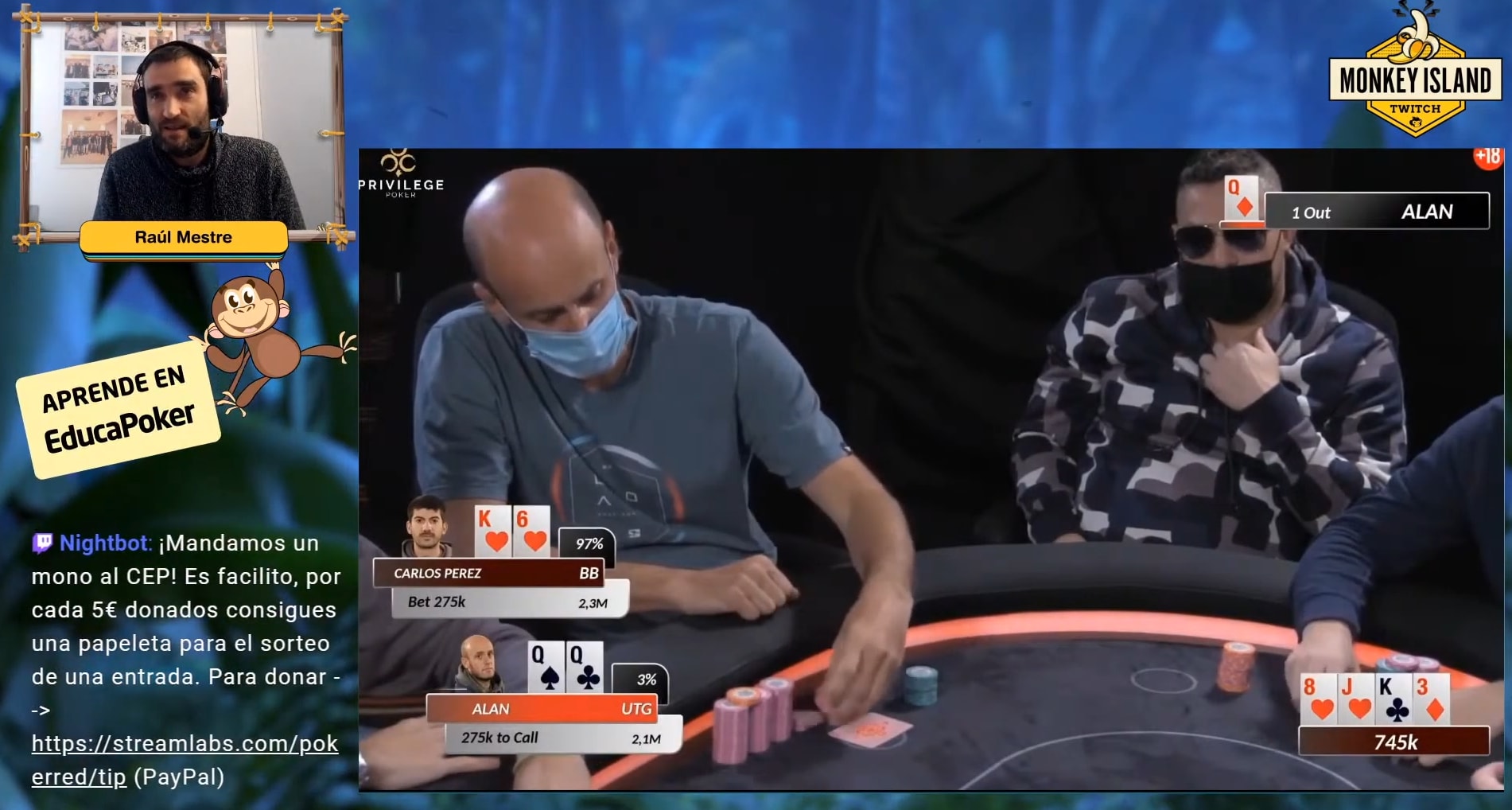 ¿Hubieses pagado con ese Rey sin kicker o foldeabas?