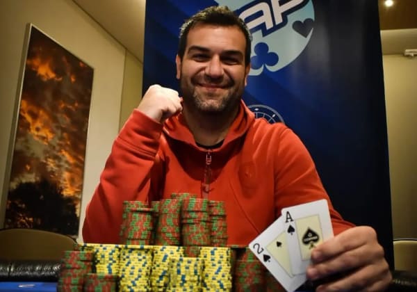 Leandro Schmidt se llevó el High Roller del CAP