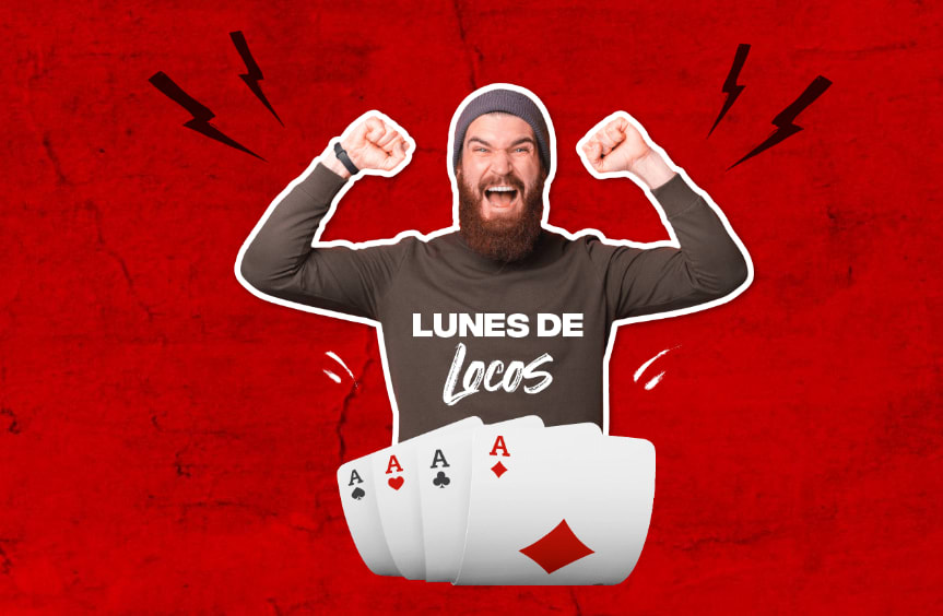 ¡El próximo lunes será de locos en Bodog!