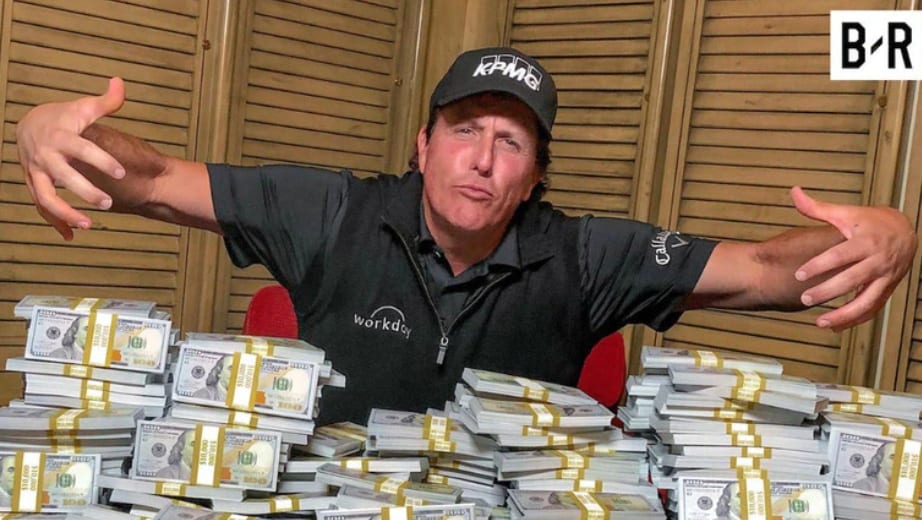 Phil Mickelson perdió 40 millones por el juego