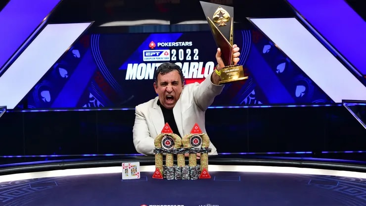 Marcelo Simoes se llevó el EPT Montecarlo a Brasil