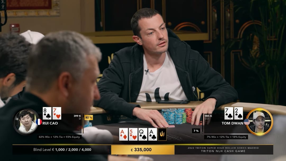 [VIDEO] La jugada con 7-2 más enferma de la historia