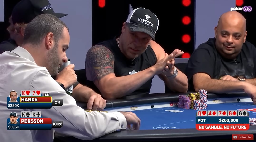 VIDEO: Un bluff insano por un pozo de US$830K