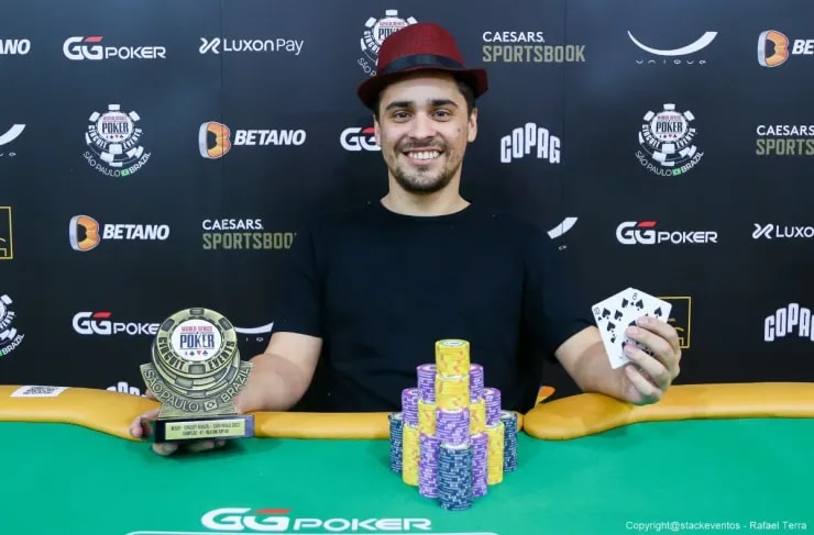Andrés Dos Santos ganó en la WSOP de Brasil
