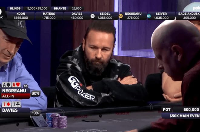 No hay caso para el pobre Negreanu: burbujeó con ases