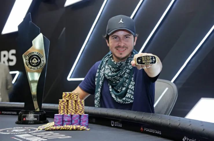 Dennys Ramos, de media ciega a campeón del Main Event del BSOP