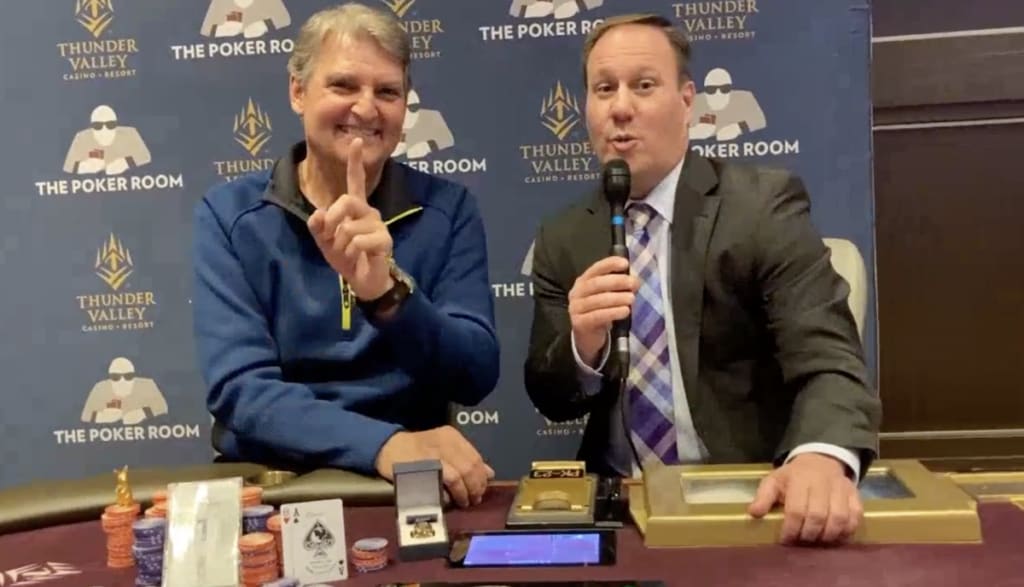 La voz de la World Series ganó un anillo de la WSOP-C