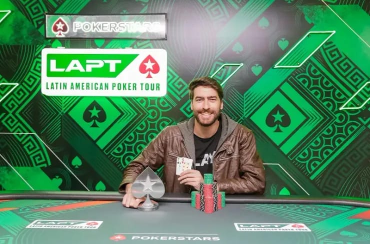 Bruno Desimoni sonrió en el Mystery KO del LAPT Río