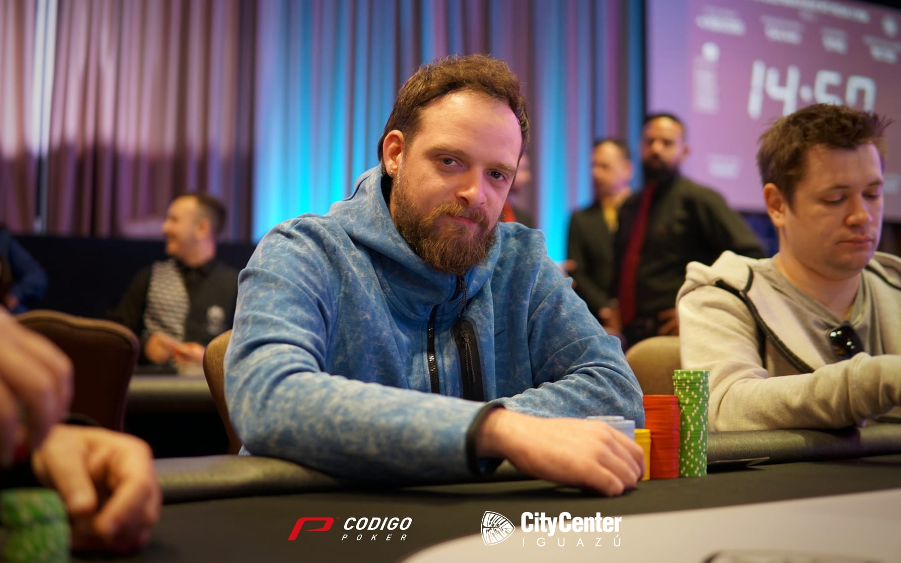 Torres tuvo un gran inicio del High Roller del Iguazú Poker Tour