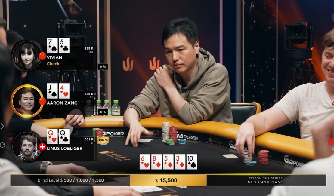 La recta final del cash game de las Triton Series fue épica
