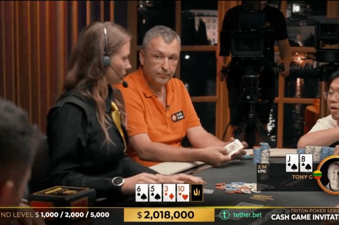 [VIDEO] Tony G ganó un pozo de US$2M con ¡jota high!