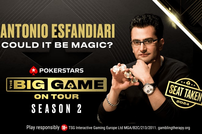 Antonio Esfandiari se unió al elenco de Big Game on Tour