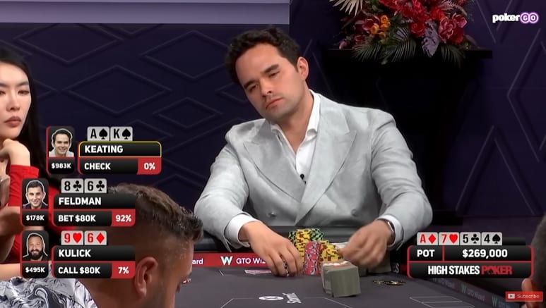 Apostó todo por un pozo de US$704K… ¡y ya estaba drawing dead!