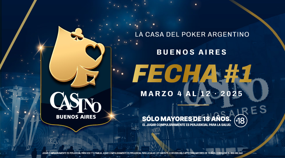El CAP 2025 larga hoy en Buenos Aires y contará con liveblog de CodigoPoker