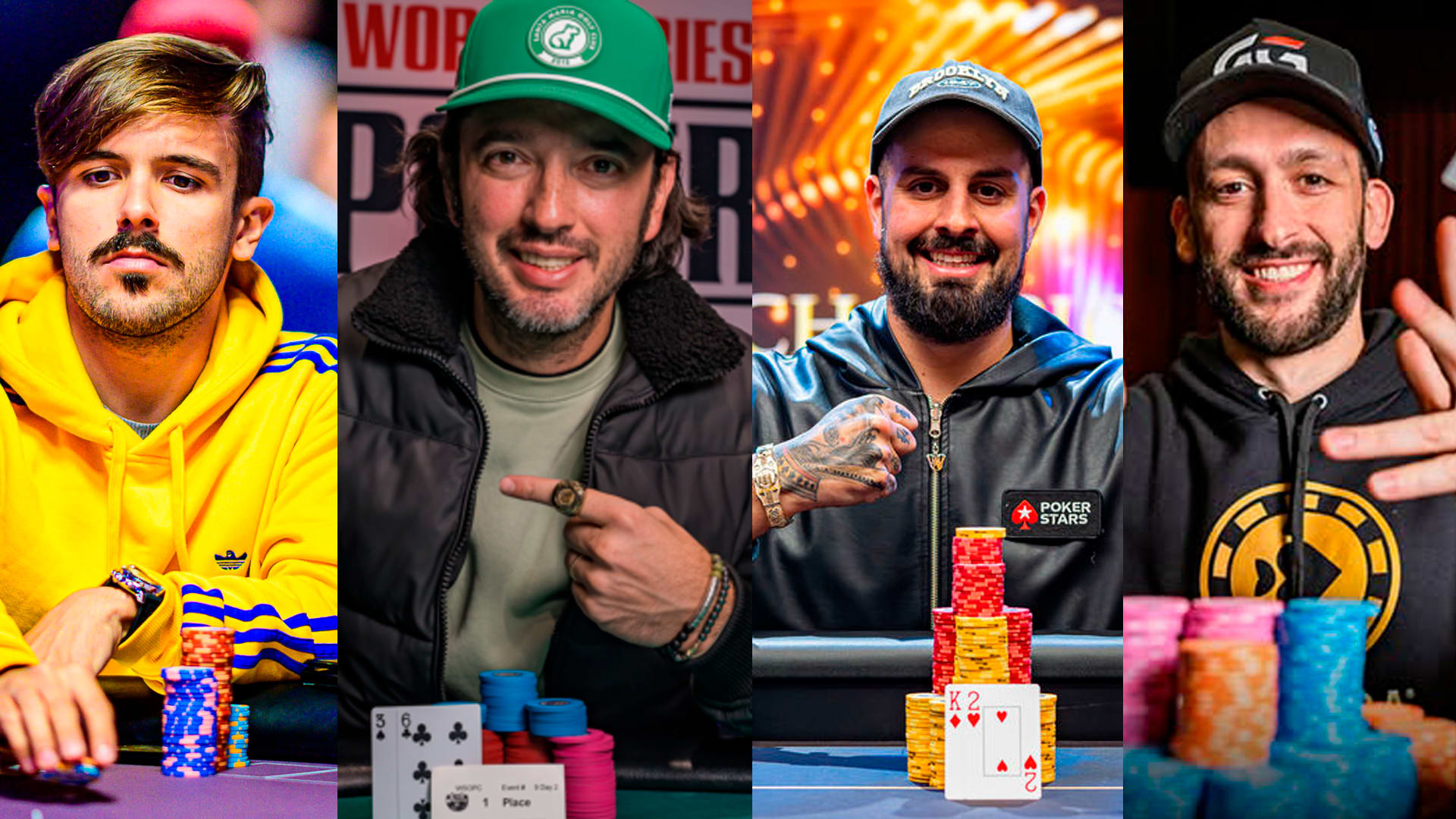 Argentina y Brasil lideran la Armada rumbo al Torneo de Campeones de la WSOP