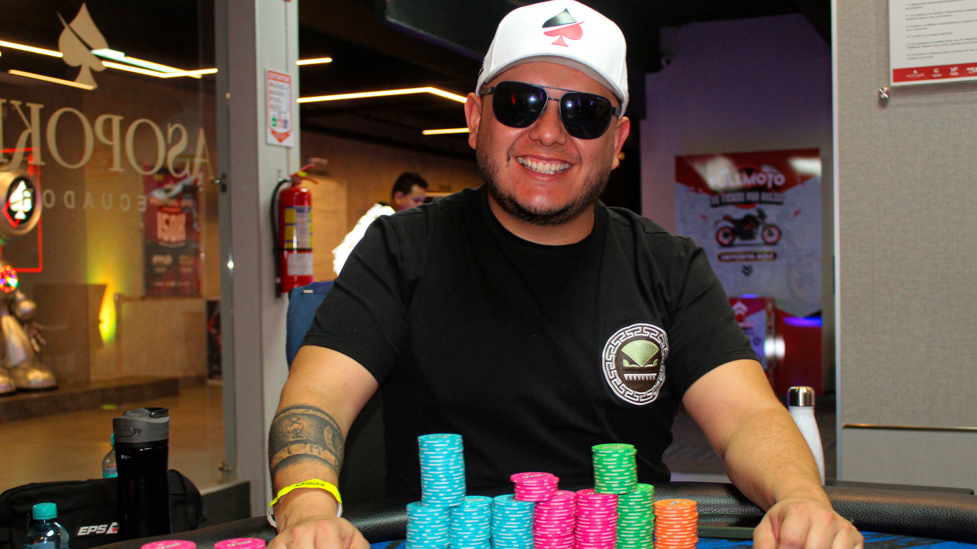 Ecuadorian Poker Series: David Jaramillo lideró el Día 1A del Main Event