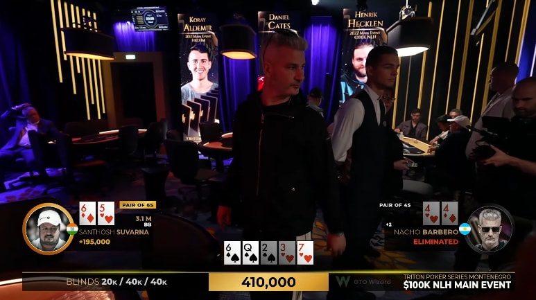 Triton Main Event: Nacho Barbero fue la burbuja y Stephen Chidwick lidera