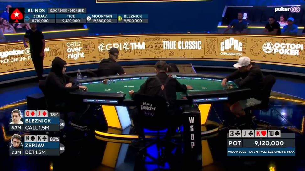 ¿Truco o torpeza? Jugada polémica en la WSOP