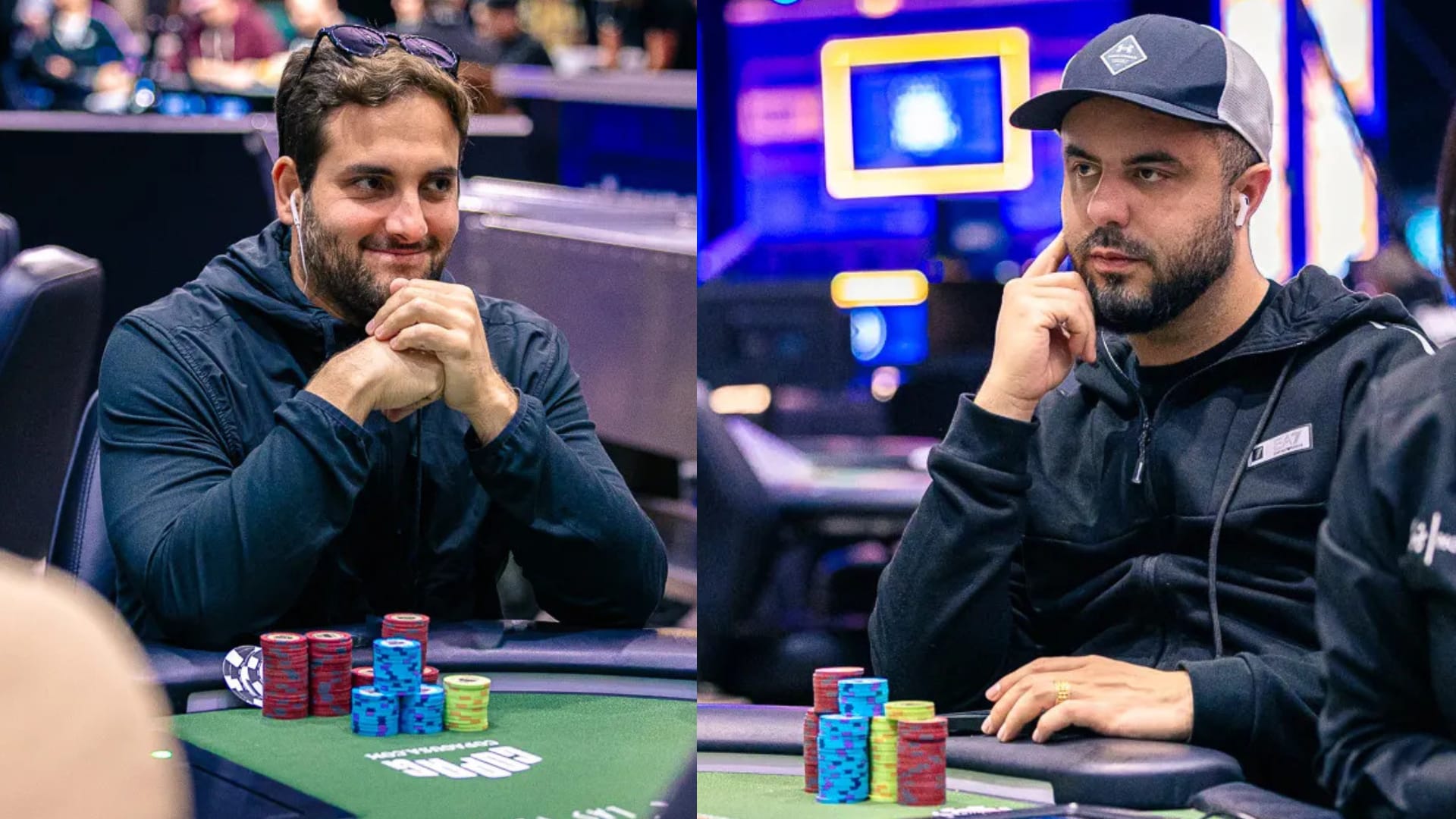 João Simão e Rafael Mota estão entre os 18 classificados do evento de 25K da WSOP